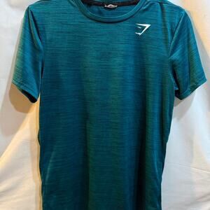 Gymshark blue short sleeve top